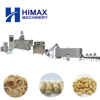 High Output TVP TSP Soya Meat nuggets Making Machine