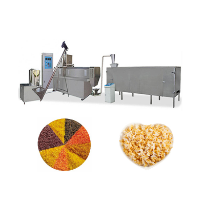 Automatic artificial rice production line